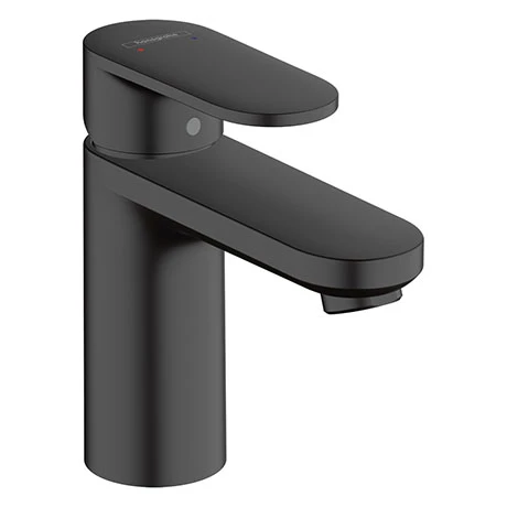 Hansgrohe Vernis Blend Single Lever Basin Mixer 100 with Pop-up Waste - Matt Black - 71551670 3 Hansgrohe Vernis Blend Single Lever Basin Mixer 100 with Pop-up Waste - Matt Black - 71551670