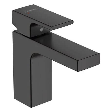 Hansgrohe Vernis Shape Single Lever Basin Mixer 100 with Pop-up Waste - Matt Black - 71561670 3 Hansgrohe Vernis Shape Single Lever Basin Mixer 100 with Pop-up Waste - Matt Black - 71561670