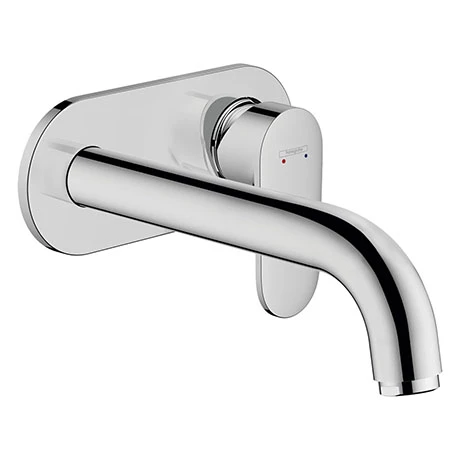 Hansgrohe Vernis Blend Wall Mounted Single Lever Basin Mixer - Chrome - 71576000 3 Hansgrohe Vernis Blend Wall Mounted Single Lever Basin Mixer - Chrome - 71576000