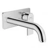 Hansgrohe Vernis Shape Wall Mounted Single Lever Basin Mixer - Chrome - 71578000 -Contemporary Taps Sales Store 71578000 P