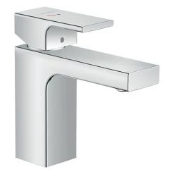 Hansgrohe Vernis Shape Single Lever Basin Mixer 100 CoolStart with Pop-up Waste - Chrome - 71594000