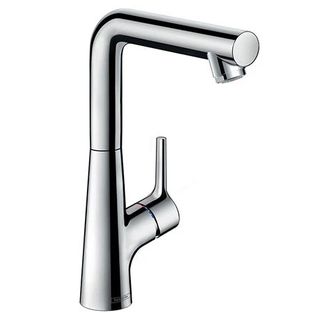 Hansgrohe Talis S Single Lever Basin Mixer 210 with Swivel Spout and Pop-up Waste - 72105000 3 Hansgrohe Talis S Single Lever Basin Mixer 210 with Swivel Spout and Pop-up Waste - 72105000