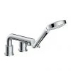 Hansgrohe Talis S 3-Hole Deck Mounted Single Lever Bath Mixer for Secuflex - 72416000 -Contemporary Taps Sales Store 72416000 P