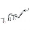 Hansgrohe Talis S 4-hole Deck Mounted Bath Mixer - 72419000 1 Hansgrohe Talis S 4-hole Deck Mounted Bath Mixer - 72419000 -Contemporary Taps Sales Store 72419000 P
