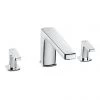 Roca Escuadra 3-Hole Bath Filler - A5A1020C0N -Contemporary Taps Sales Store A5A1001C00 P