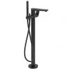 Ideal Standard Silk Black Tonic II Freestanding Bath Shower Mixer -Contemporary Taps Sales Store A6347XG P