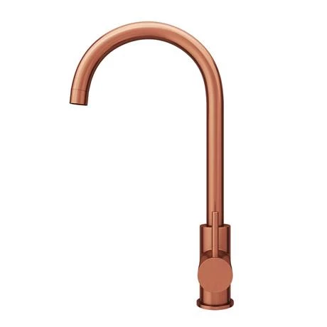Alberta Modern Brushed Copper Kitchen Mixer Tap 4 Alberta Modern Brushed Copper Kitchen Mixer Tap - Image 2