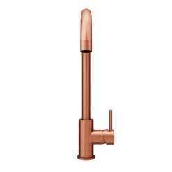 Alberta Modern Brushed Copper Kitchen Mixer Tap 8 Alberta Modern Brushed Copper Kitchen Mixer Tap -Contemporary Taps Sales Store ALKTBC D2 460