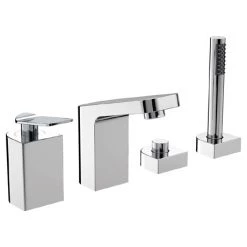 Bristan Alp 4 Hole Bath Shower Mixer