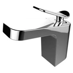 Bristan Alp Mono Basin Mixer with Clicker Waste -Contemporary Taps Sales Store ALP BAS C D3 460