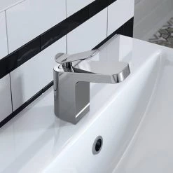 Bristan Alp Mono Basin Mixer with Clicker Waste -Contemporary Taps Sales Store ALP.ai1 460