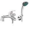Apollo Bath Shower Mixer with Shower Kit - Chrome -Contemporary Taps Sales Store APO304 new p