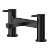 Toreno Round Black Bath Filler -Contemporary Taps Sales Store ARV403 P