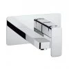Crosswater - Atoll Wall Mounted 2 Hole Set Basin Mixer - AT121WNC 1 Crosswater - Atoll Wall Mounted 2 Hole Set Basin Mixer - AT121WNC -Contemporary Taps Sales Store AT121WNC P
