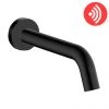 Arezzo Matt Black Infrared Sensor Wall Mounted Mixer Tap -Contemporary Taps Sales Store AZ813 prod