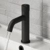 Arezzo Matt Black Industrial Style 1-Touch Basin Tap 1 Arezzo Matt Black Industrial Style 1-Touch Basin Tap -Contemporary Taps Sales Store AZIS1TBLK n p