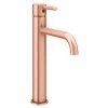 Arezzo Round Rose Gold High Rise Mono Basin Mixer Tap 1 Arezzo Round Rose Gold High Rise Mono Basin Mixer Tap -Contemporary Taps Sales Store AZRGHRT n p