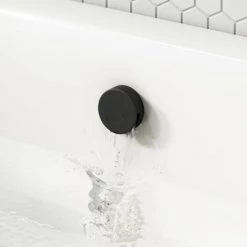 Arezzo Matt Black Round Concealed Thermostatic Shower Valve w. Handset + Freeflow Bath Filler 9 Arezzo Matt Black Round Concealed Thermostatic Shower Valve w. Handset + Freeflow Bath Filler -Contemporary Taps Sales Store AZSVHMBF d2 460