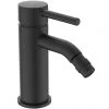 Ideal Standard Ceraline Silk Black Bidet Mixer with Pop-up Waste -Contemporary Taps Sales Store BC197XG P