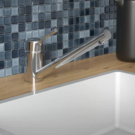 Ideal Standard Ceralook Chrome Single Lever Low Spout Kitchen Mixer 6 Ideal Standard Ceralook Chrome Single Lever Low Spout Kitchen Mixer - Image 4