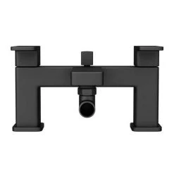 Toreno Modern Black Chrome Bath Shower Mixer Tap incl. Overhead Rainfall Shower Head 9 Toreno Modern Black Chrome Bath Shower Mixer Tap incl. Overhead Rainfall Shower Head -Contemporary Taps Sales Store BPT7131SH d2 460