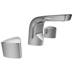 Bristan Bright 3 Hole Basin Mixer with Clicker Waste -Contemporary Taps Sales Store BRG 3HBAS C D2 460