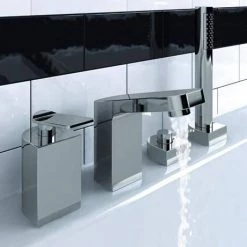 Bristan Alp 4 Hole Bath Shower Mixer -Contemporary Taps Sales Store Bristan Alp 4 Hole Bath Shower Mixer detail4 460