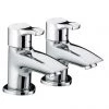 Bristan Capri Contemporary Bath Pillar Taps - Chrome - CAP-3/4-C -Contemporary Taps Sales Store Bristan Capri Bath Taps P