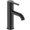 Duravit C.1 M-Size Single Lever Basin Mixer - Matt Black - C11020002046 -Contemporary Taps Sales Store C11020002046 P
