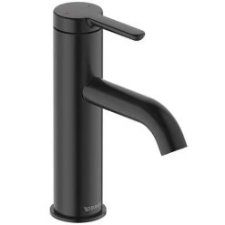 Duravit C.1 M-Size Single Lever Basin Mixer - Matt Black - C11020002046