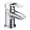 Bristan Capri Contemporary Basin Mixer with Eco-Click & Pop-up Waste - Chrome - CAP-EBAS-C -Contemporary Taps Sales Store CAP EBAS C P