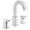 Bristan Cascade 3 Hole Bath Filler -Contemporary Taps Sales Store CAS 3HBF C PN
