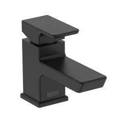 Bristan Cobalt Black Mono Basin Mixer with Clicker Waste