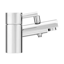 Cruze Contemporary Bath Shower Mixer with Shower Kit - Chrome -Contemporary Taps Sales Store CRU004 D3 460