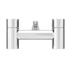 Cruze Contemporary Bath Shower Mixer with Shower Kit - Chrome -Contemporary Taps Sales Store CRU004 D4 460