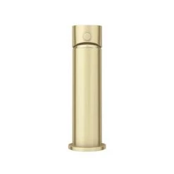 Arezzo Round Brushed Brass Basin Mono Mixer Tap -Contemporary Taps Sales Store CT022 BB n d6 460