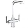 Crosswater Tropic Dual Control Kitchen Mixer - TP711DC -Contemporary Taps Sales Store Crosswater Tropic Dual Control Kitchen Mixer p