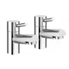 Cruze Contemporary Bath Pillar Taps - Chrome -Contemporary Taps Sales Store Cruze Contemporary Bath Pillar Taps Chrome CRU007 p