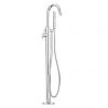 Crosswater - Design Floor Mounted Freestanding Bath Shower Mixer - DE416FC -Contemporary Taps Sales Store DE416FC PN