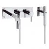 Crosswater - Design Wall Mounted 3 Hole Bath Shower Mixer - DE431WC 1 Crosswater - Design Wall Mounted 3 Hole Bath Shower Mixer - DE431WC -Contemporary Taps Sales Store DE431WC P