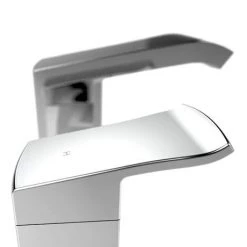 Bristan Descent 3 Hole Basin Mixer with Clicker Waste -Contemporary Taps Sales Store DSC 3HBAS C D2 460