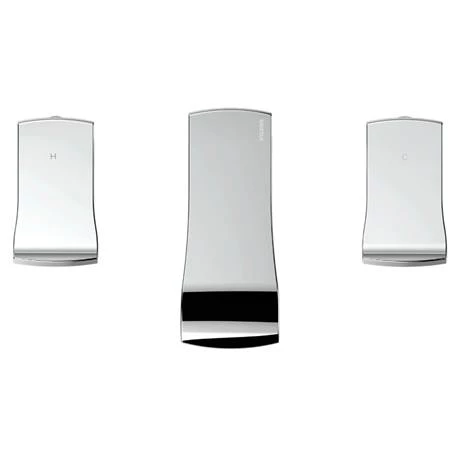 Bristan Descent 3 Hole Bath Filler 5 Bristan Descent 3 Hole Bath Filler - Image 3