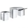 Bristan Descent 3 Hole Bath Filler 1 Bristan Descent 3 Hole Bath Filler -Contemporary Taps Sales Store DSC 3HBF C PN