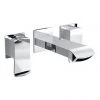 Bristan Descent Wall Mounted Bath Filler -Contemporary Taps Sales Store DSC WMBF C PN