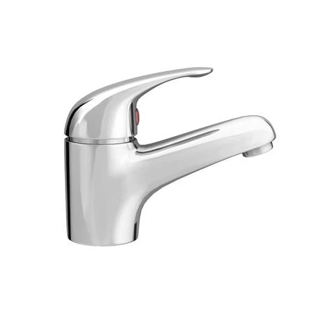 Modern Single Lever Basin Tap - Chrome - DTY305 6 Modern Single Lever Basin Tap - Chrome - DTY305 - Image 4