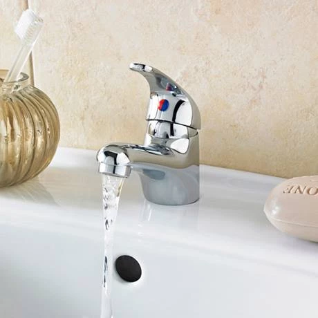 Modern Single Lever Basin Tap - Chrome - DTY305 5 Modern Single Lever Basin Tap - Chrome - DTY305 - Image 3