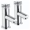 Bristan - Decade Contemporary Basin Taps - Chrome - DX-1/2-C -Contemporary Taps Sales Store DX 12 C P