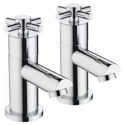 Bristan - Decade Contemporary Bath Taps - Chrome - DX-3/4-C