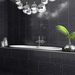 Elite Wall Mounted Bath Shower Mixer Tap + Shower Kit -Contemporary Taps Sales Store ELI002 d2 460