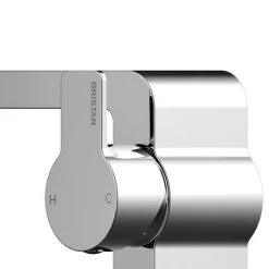 Bristan Exodus Mono Basin Mixer with Clicker Waste -Contemporary Taps Sales Store EXD BAS C D2 460